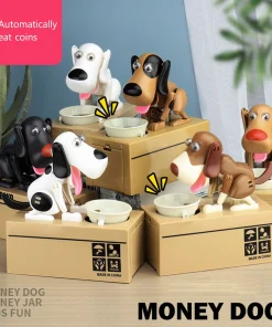 Adorable Electronic Doggy Piggy Bank for Kids & Adults