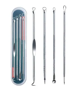 Professional 5-Piece Blackhead & Blemish Extractor Kit