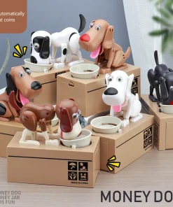 Adorable Electronic Doggy Piggy Bank for Kids & Adults