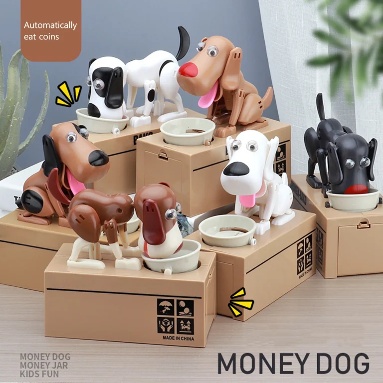 Adorable Electronic Doggy Piggy Bank for Kids & Adults