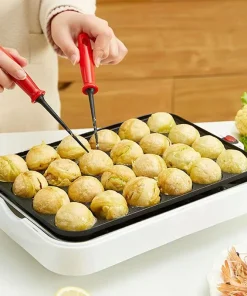 Electric Takoyaki Maker & Chibi Maruko Grill Pan